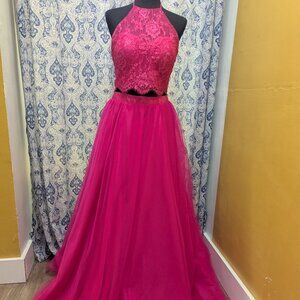 Madison James Pink Formal Gown
